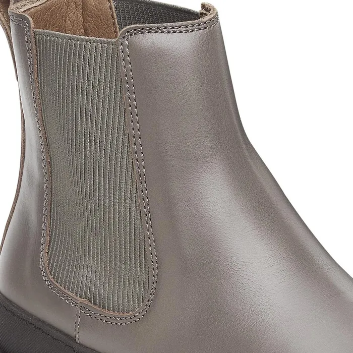 Women Birkenstock Boots Prescott Slip Concrete Gray