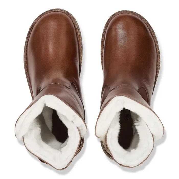 Women Birkenstock Boots Uppsala Shearling Cognac
