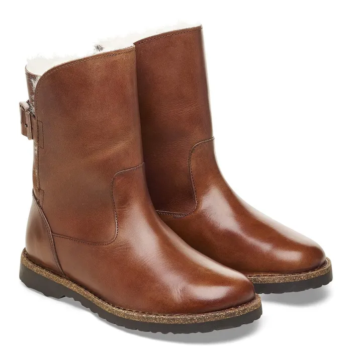 Women Birkenstock Boots Uppsala Shearling Cognac