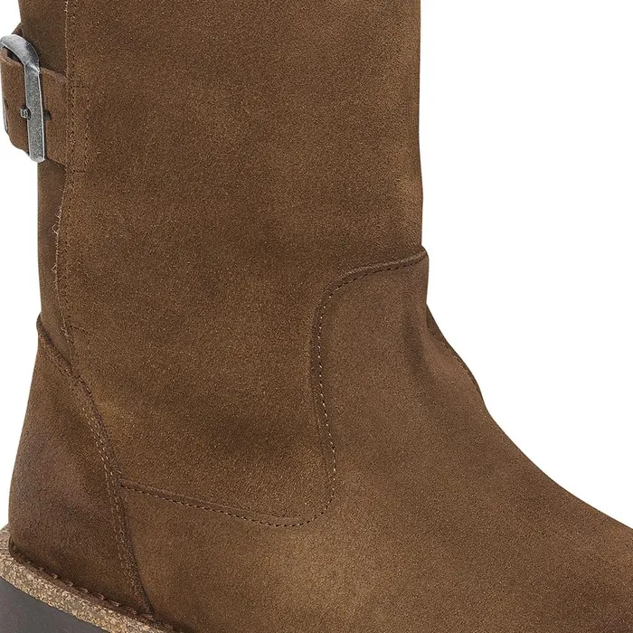 Women Birkenstock Boots Uppsala Shearling Dark Tea