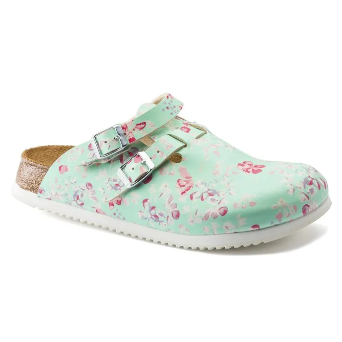 Women Birkenstock Clogs Kay Sl Flower Field Mint