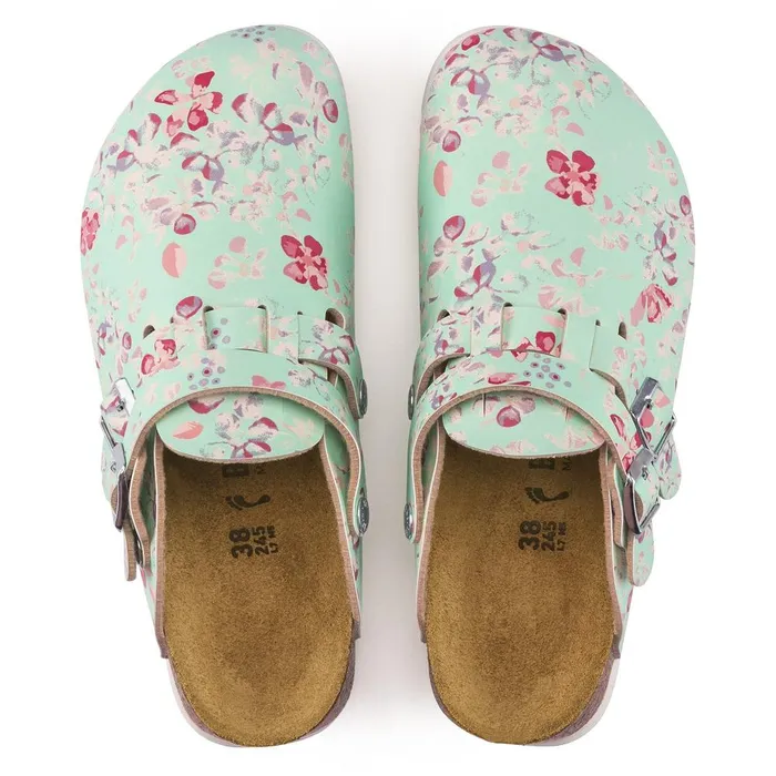 Women Birkenstock Clogs Kay Sl Flower Field Mint