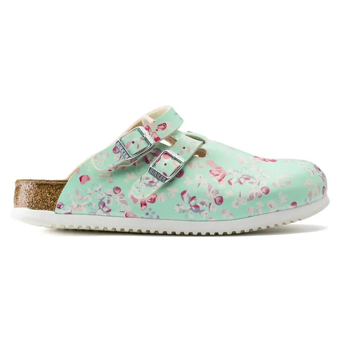 Women Birkenstock Clogs Kay Sl Flower Field Mint