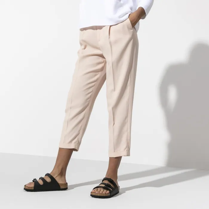 Women Birkenstock MultiStrap Florida Soft Footbed Black