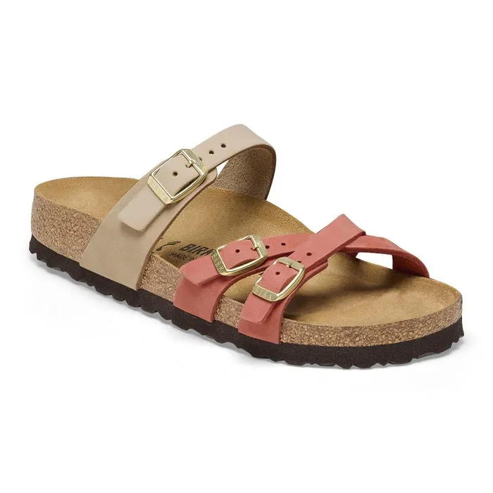Women Birkenstock MultiStrap Franca Mars Redsandcastle