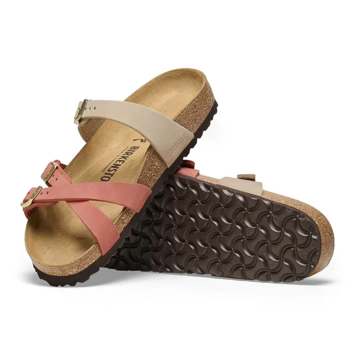 Women Birkenstock MultiStrap Franca Mars Redsandcastle