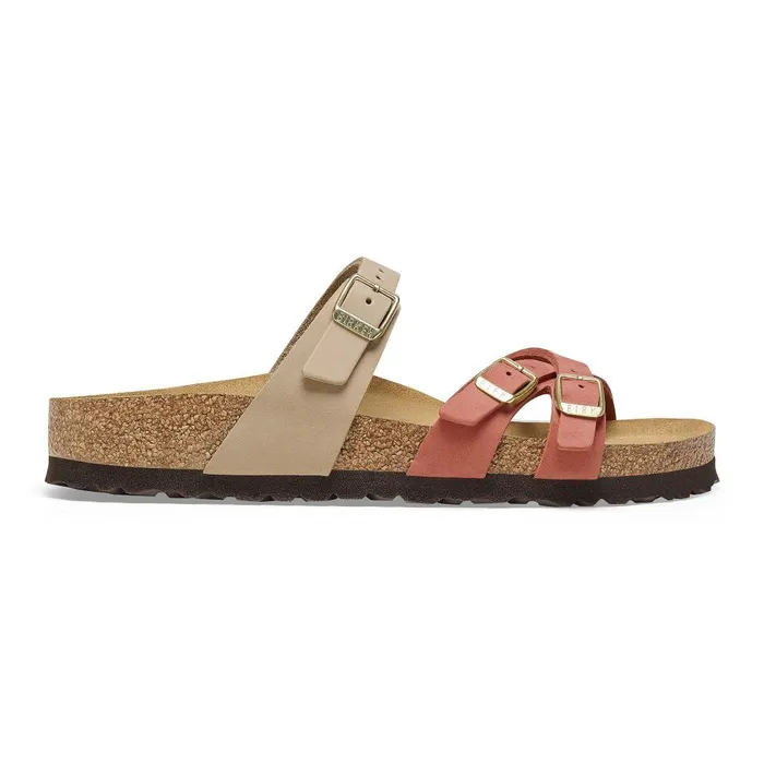 Women Birkenstock MultiStrap Franca Mars Redsandcastle