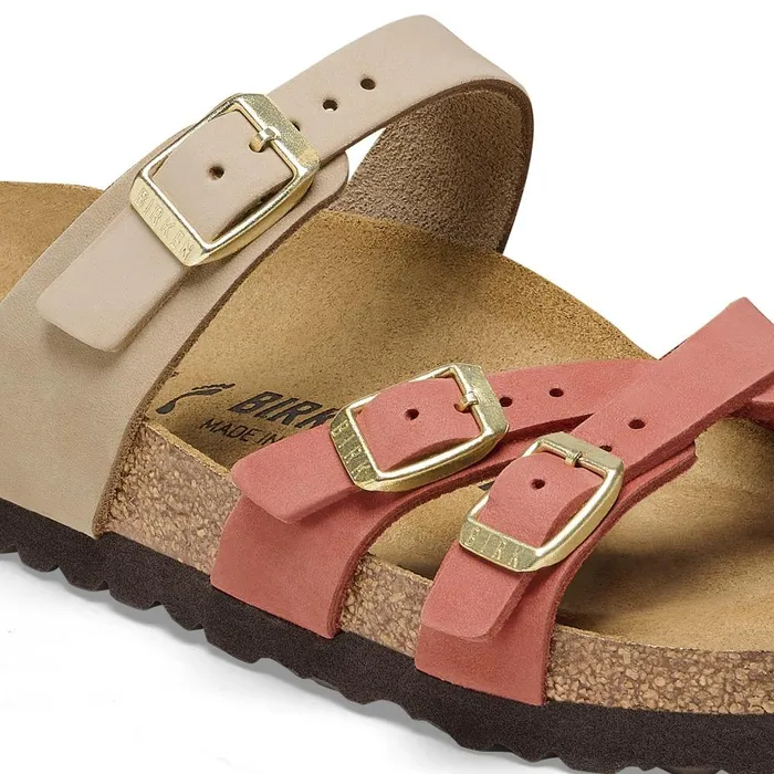 Women Birkenstock MultiStrap Franca Mars Redsandcastle