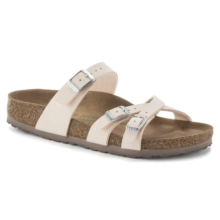 Women Birkenstock MultiStrap Franca Vegan Light Rose