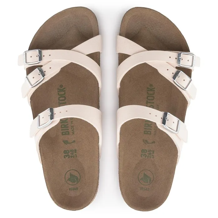 Women Birkenstock MultiStrap Franca Vegan Light Rose