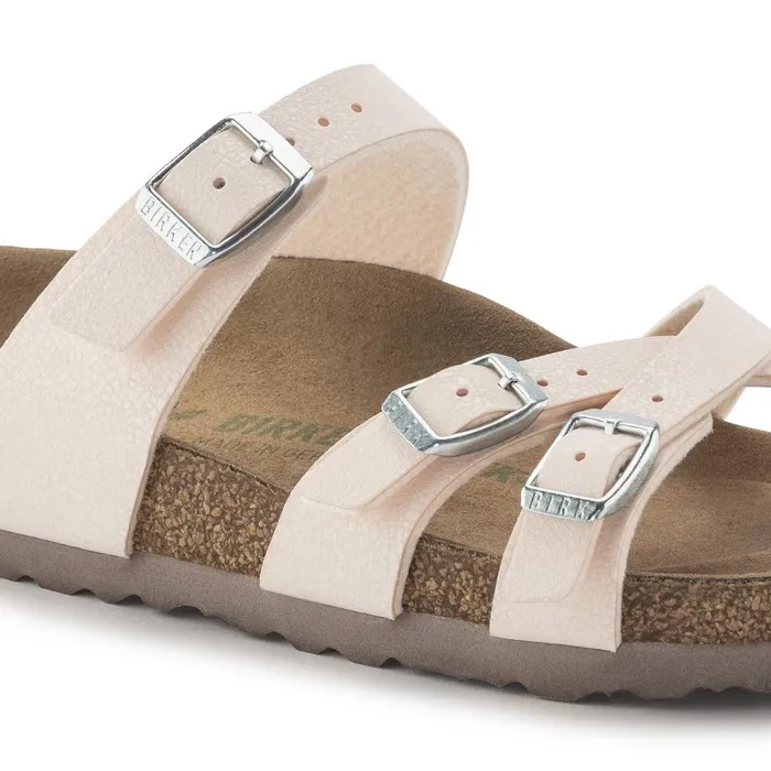 Women Birkenstock MultiStrap Franca Vegan Light Rose