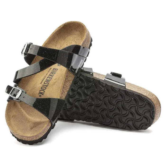 Women Birkenstock MultiStrap Salina Magic Galaxy Black