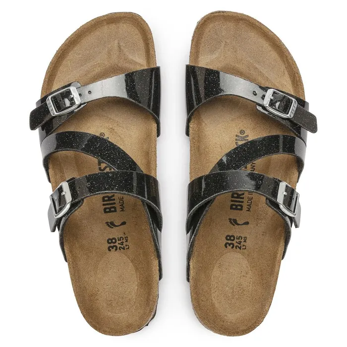Women Birkenstock MultiStrap Salina Magic Galaxy Black