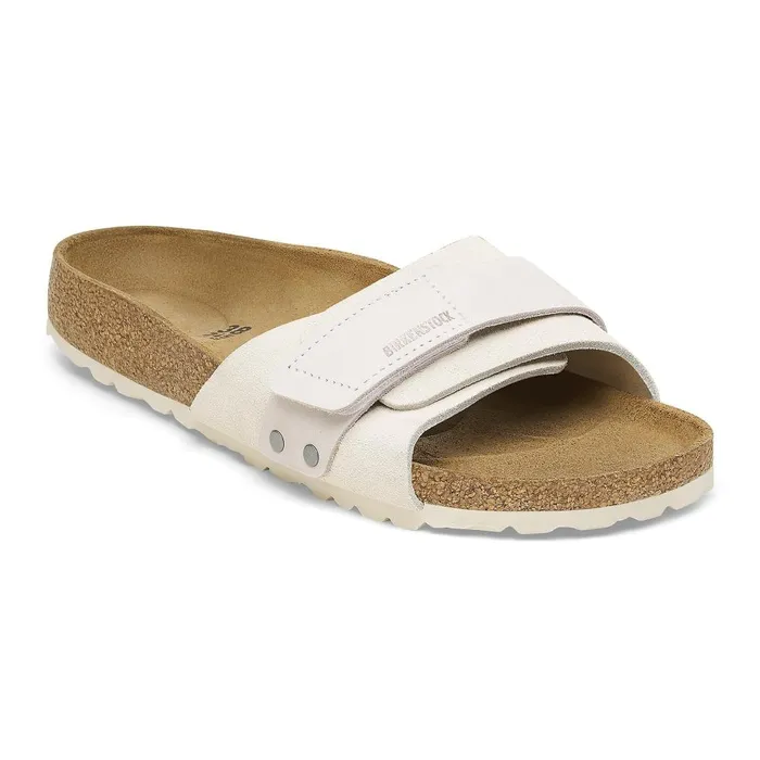 Women Birkenstock OneStrap Oita Antique White