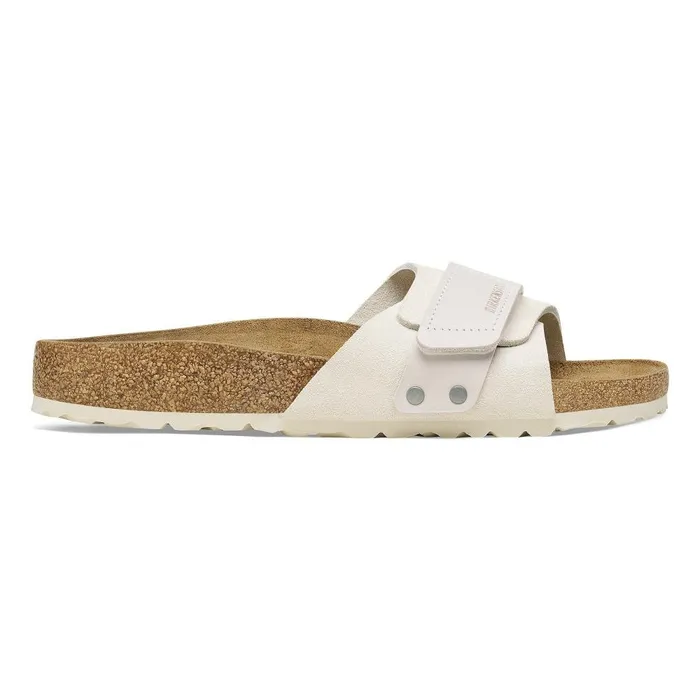 Women Birkenstock OneStrap Oita Antique White
