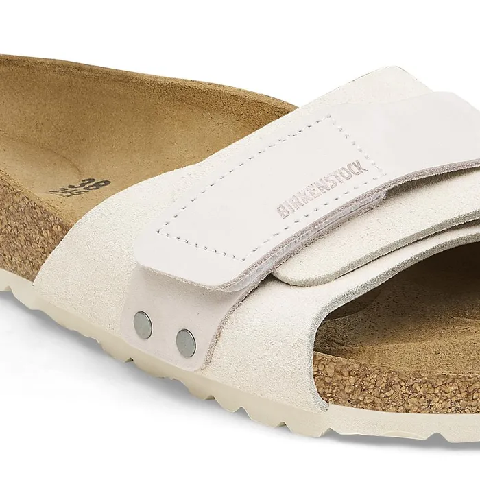 Women Birkenstock OneStrap Oita Antique White
