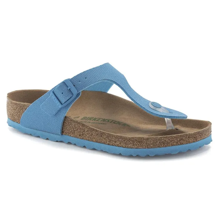 Women Birkenstock Thong Gizeh Vegan Sky Blue