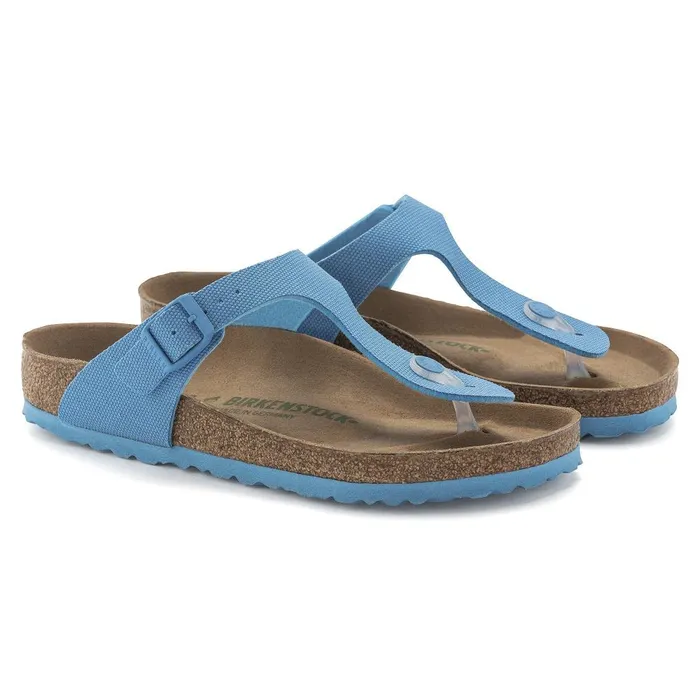 Women Birkenstock Thong Gizeh Vegan Sky Blue
