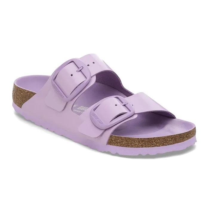 Women Birkenstock TwoStrap Arizona Big Buckle Highshine Crocus