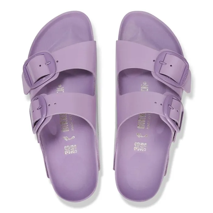 Women Birkenstock TwoStrap Arizona Big Buckle Highshine Crocus