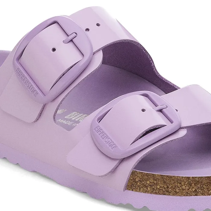 Women Birkenstock TwoStrap Arizona Big Buckle Highshine Crocus