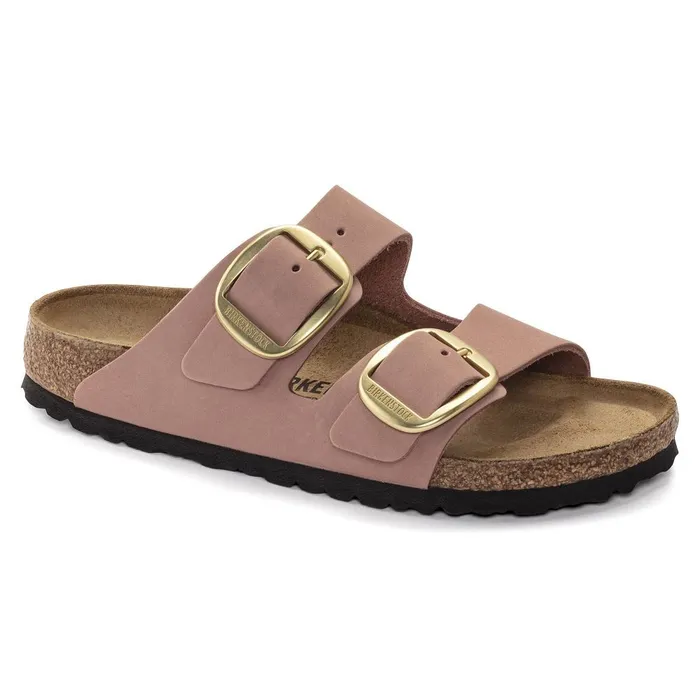 Women Birkenstock TwoStrap Arizona Big Buckle Old Rose