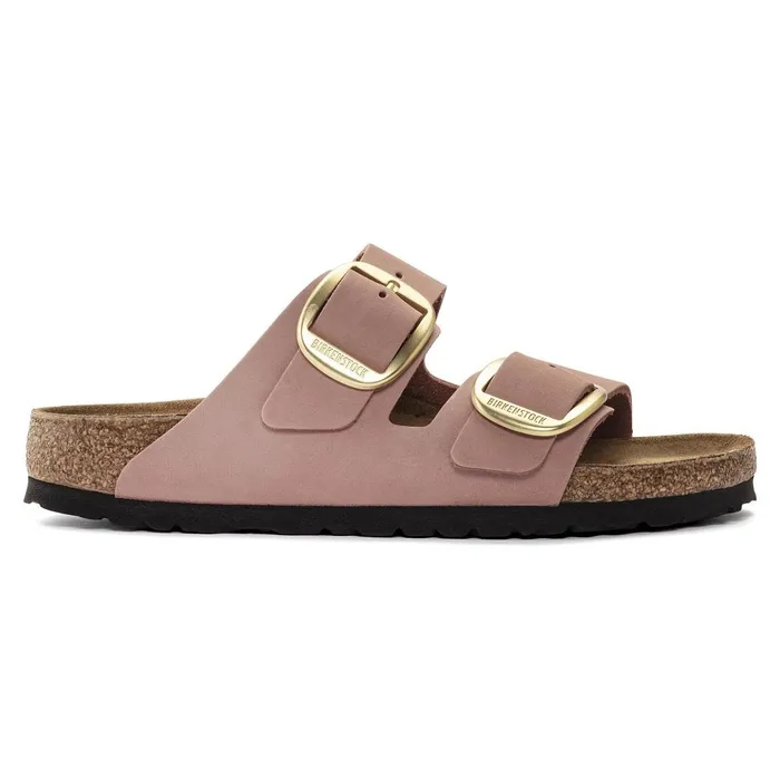 Women Birkenstock TwoStrap Arizona Big Buckle Old Rose