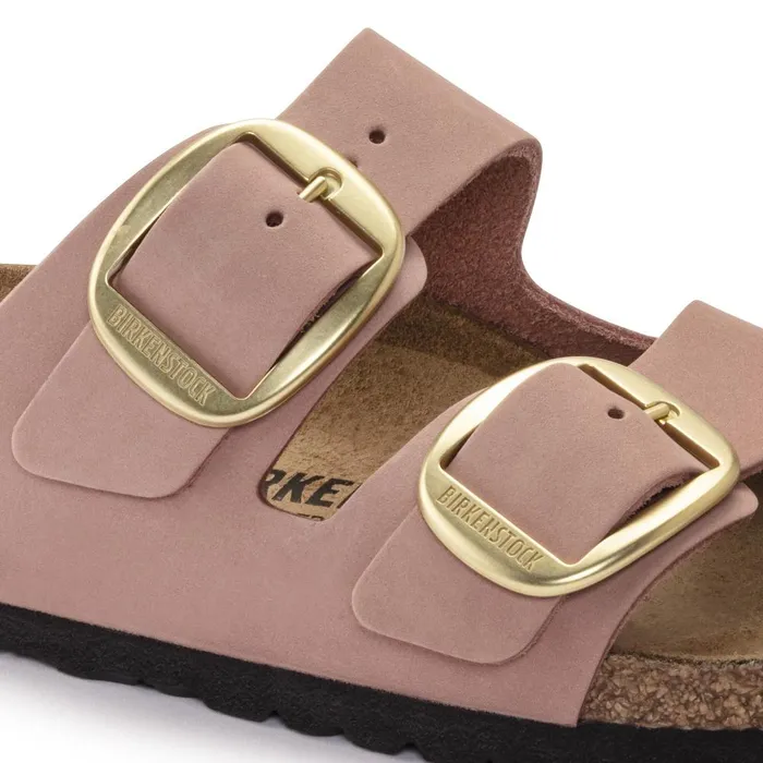 Women Birkenstock TwoStrap Arizona Big Buckle Old Rose
