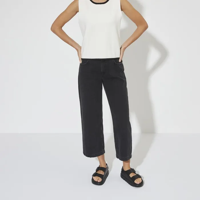 Women Birkenstock TwoStrap Milano Chunky Black