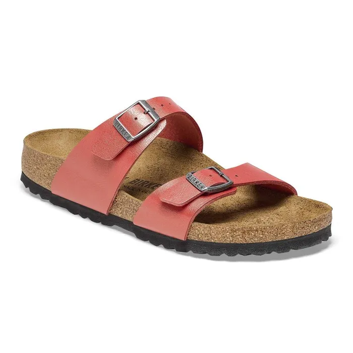 Women Birkenstock TwoStrap Sydney Graceful Mars Red