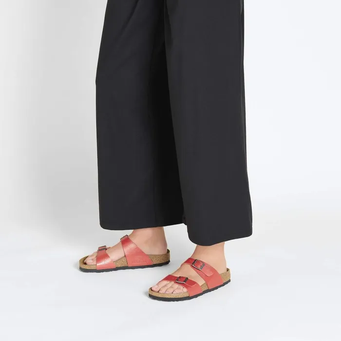 Women Birkenstock TwoStrap Sydney Graceful Mars Red
