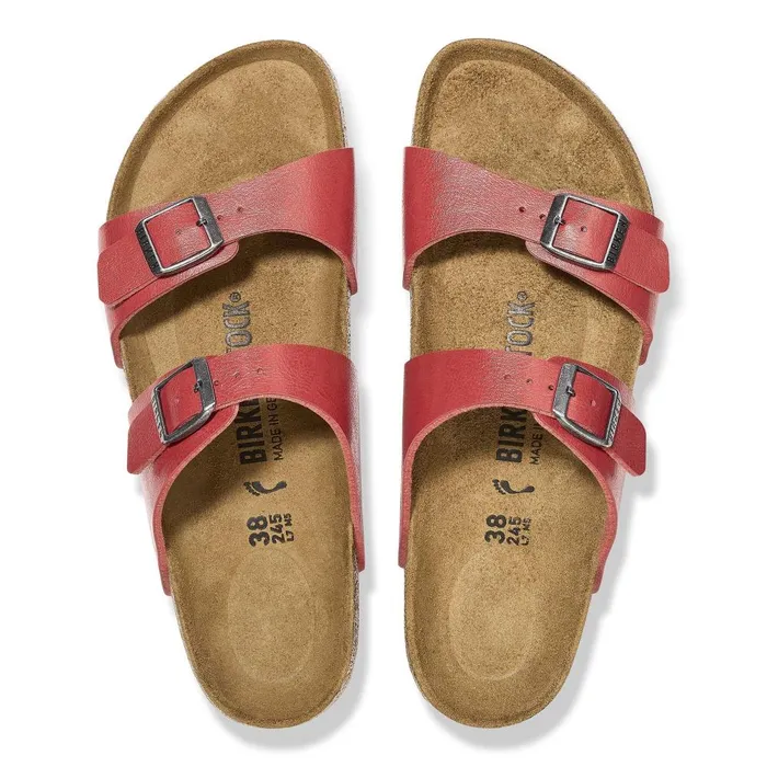 Women Birkenstock TwoStrap Sydney Graceful Mars Red