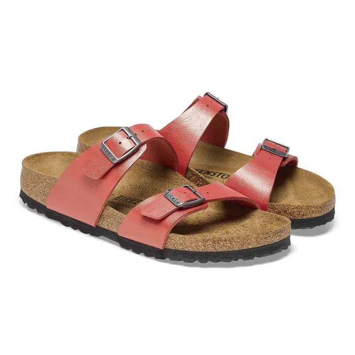 Women Birkenstock TwoStrap Sydney Graceful Mars Red