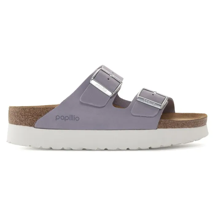 Women Birkenstock Wedges and Platforms Arizona Platform Purple Fog