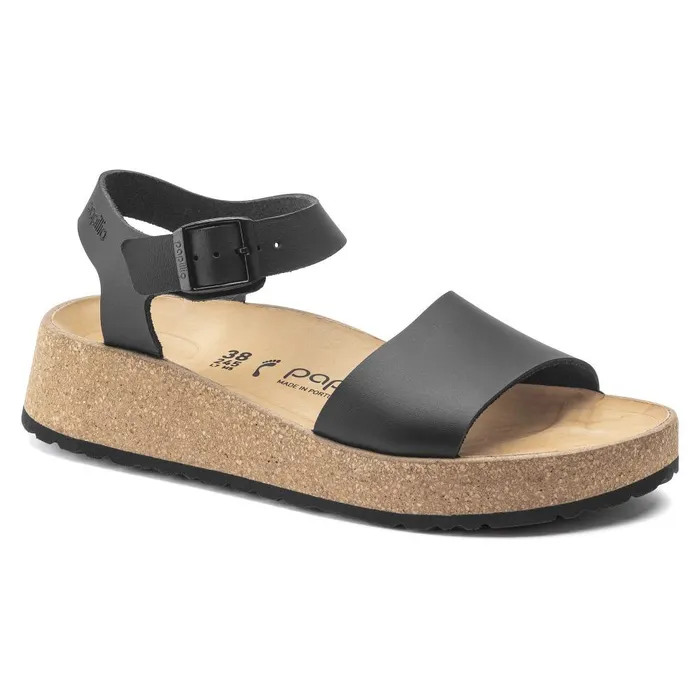 Women Birkenstock Wedges and Platforms Glenda Black