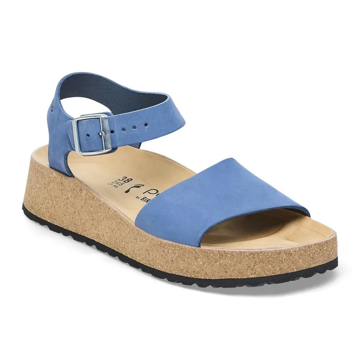 Women Birkenstock Wedges and Platforms Glenda Elemental Blue