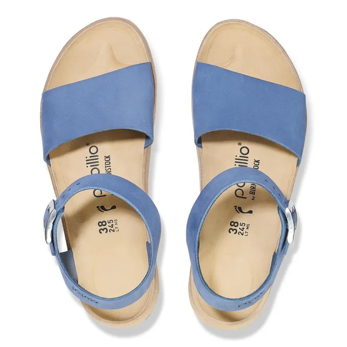 Women Birkenstock Wedges and Platforms Glenda Elemental Blue