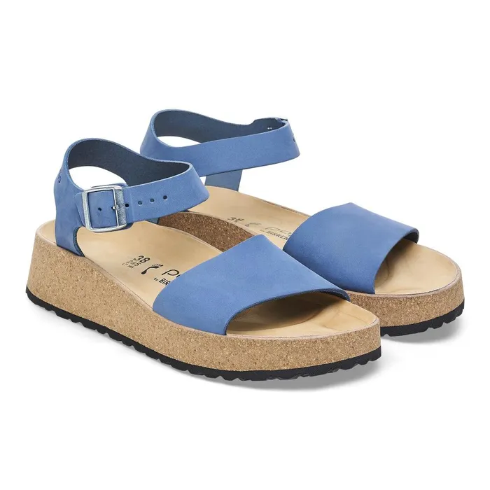 Women Birkenstock Wedges and Platforms Glenda Elemental Blue