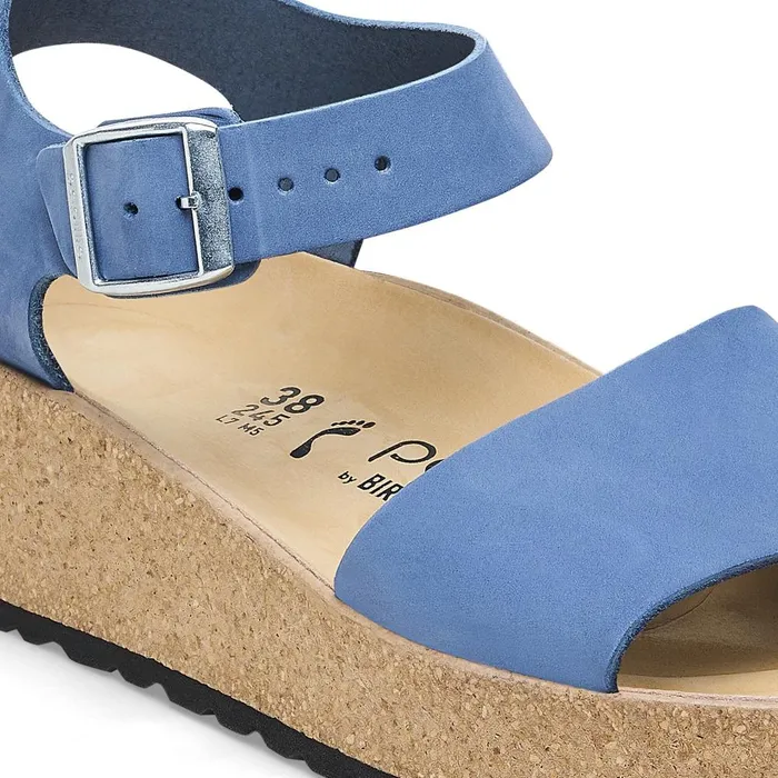 Women Birkenstock Wedges and Platforms Glenda Elemental Blue