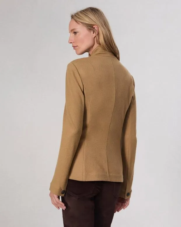 Women Blazers and Vests Rag and Bone Slade Wool Blazer Camel