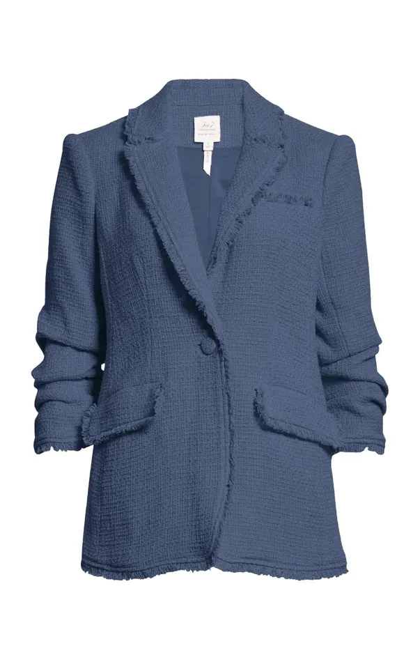 Women Blazers Cinq Sept Boucle Khloe Blazer Shadow
