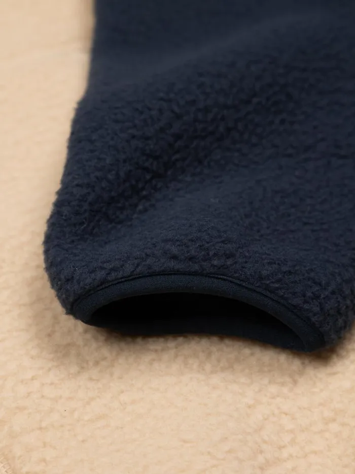 Women Bolster Full Zip Fleece Navyoatmealolive Finisterre Fleece