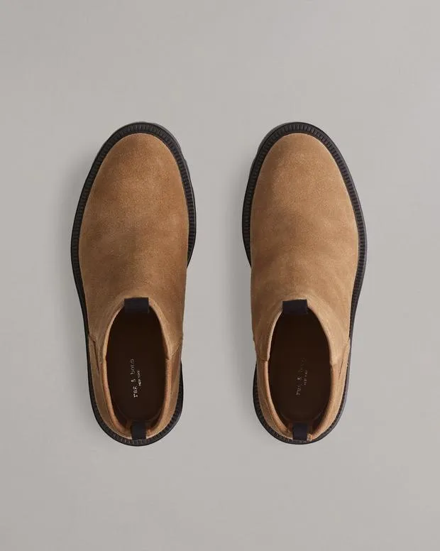 Women Boots Rag and Bone Quinn Chelsea Boot Camel Suede