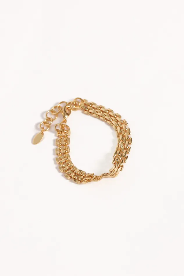 Women Bracelets petalandpup Drew Bracelet 8211 Gold Gold