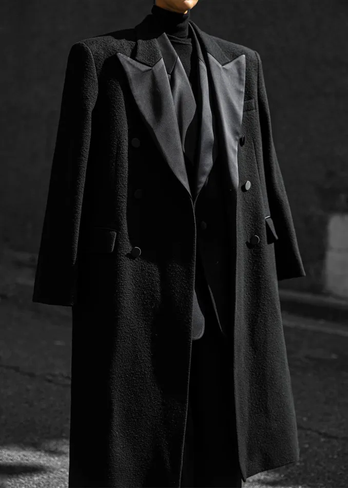 Women Bryce Oversized Coat 8211 Black The Frankie Shop Outerwear