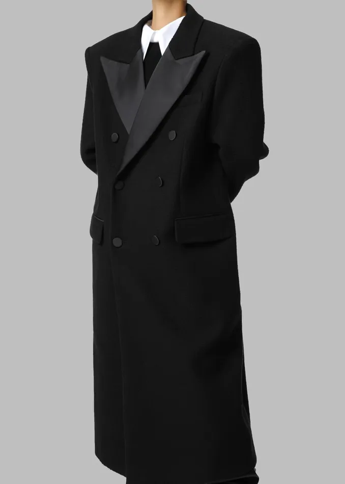 Women Bryce Oversized Coat 8211 Black The Frankie Shop Outerwear