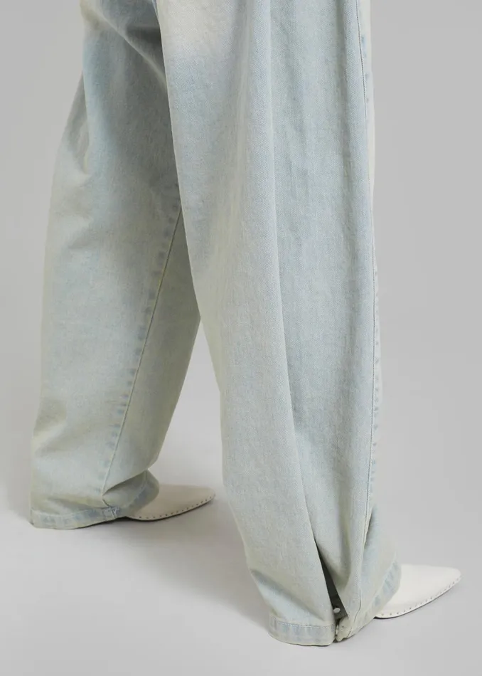Women Bryony Jeans 8211 Bleach The Frankie Shop Bottoms