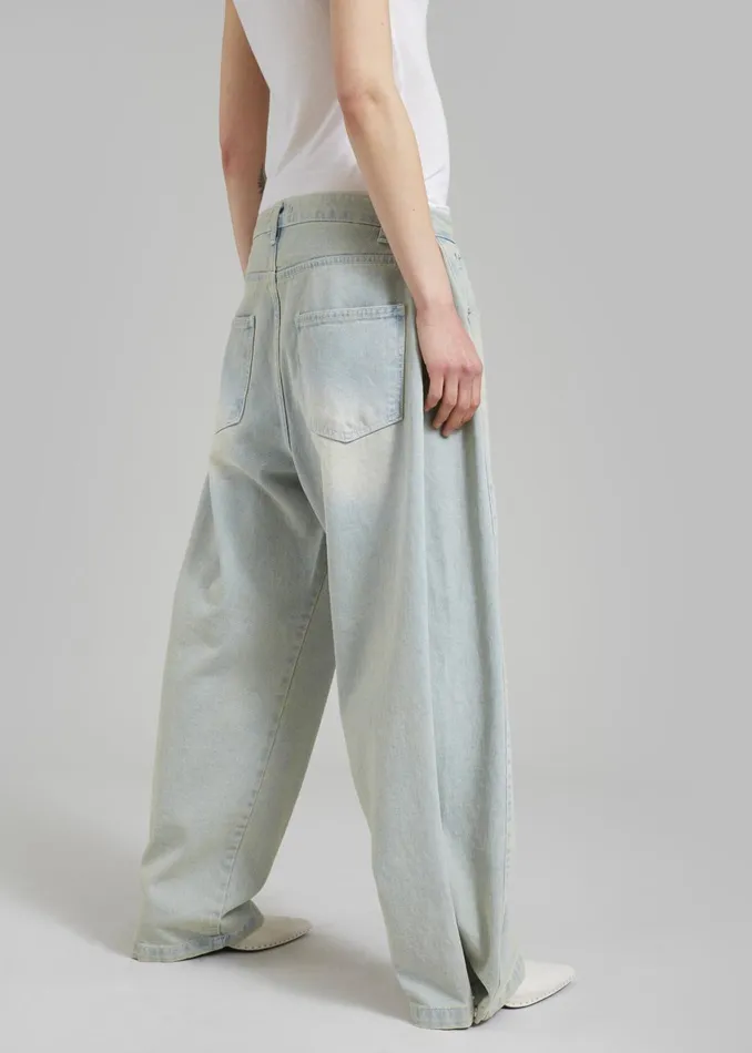 Women Bryony Jeans 8211 Bleach The Frankie Shop Bottoms