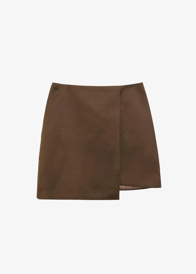 Women By Malene Birger Raye Skirt 8211 Dark Mahogany The Frankie Shop Bottoms