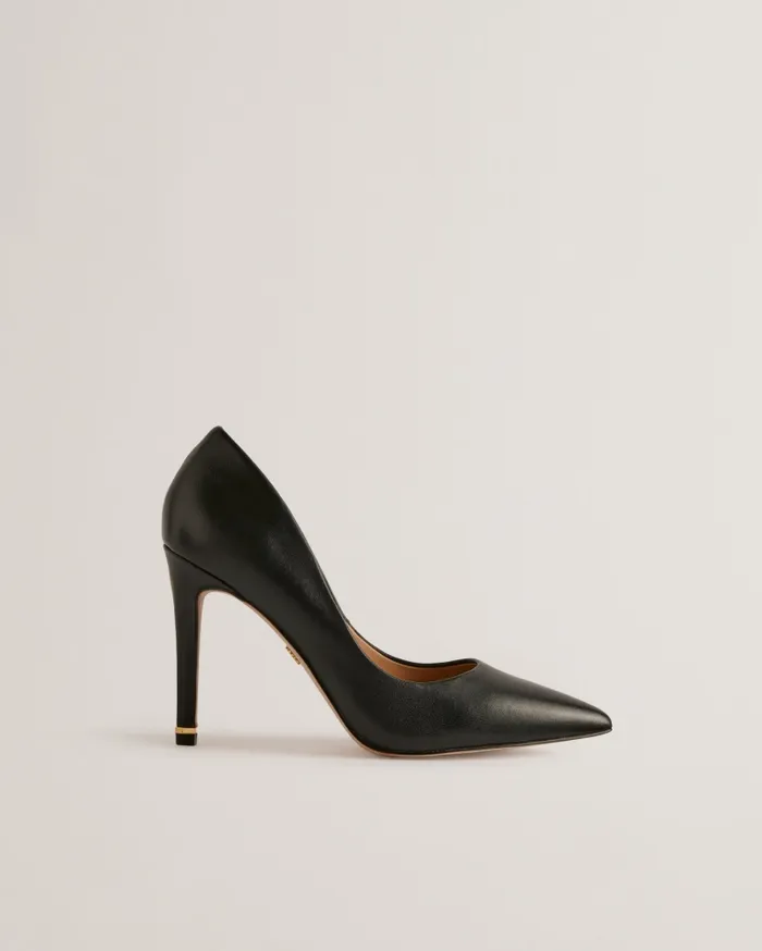 Women CAARAA 8211 Court Shoes With Embellished Heel Black Ted Baker Heels